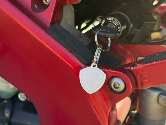 Signature Shield Key Tag